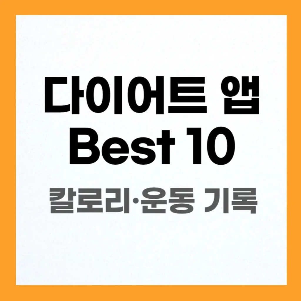2025년 다이어트 앱 BEST 10(실사용 비교): 칼로리·운동 기록부터 정체기 극복까지 2 다이어트 앱